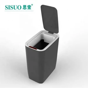 8L  household plastic waste bin wholesale Kitchen  automatic smart trash can/garbage bin