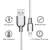 Import 90 Degree Micro USB Cable 1m 3ft 2A Fast Charger Cords Braided Type C Data Line For Smartphone from China