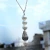 Import 925 Sterling silver wonderful pearl bead Pendant necklace with silver charm and pearl bead tassel pendant best wholesaler from India