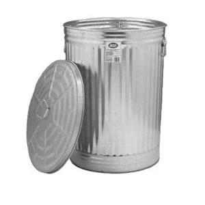 9.5L/12Litre galvanized steel garbage bin/colored trash can/Metal Trash Cans With Lids