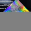 A4 Holographic die cut stickers a3 hologram adhesive paper sheet a6 vinyl cutting sticker