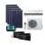 Import AC/DC 12000btu Dual Solar Powered Hybrid Solar Air Conditioner Split Factory Price from China