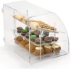 Acrylic Bakery and Pastry Display Case with Removable Shelves