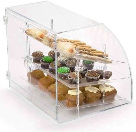 Buy Acrylic Bakery And Pastry Display Case With Removable Shelves From 