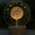 Import Acrylic Inner Carving 3D Dandelion Light Home Decor Bedroom Sleeping Night Lamp from China