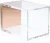 Import Acrylic Pen Holder - Clear Stationery Organizer Desk Organization Desk Caddy  Modern Office Accessories Clear with Rose Gold from China