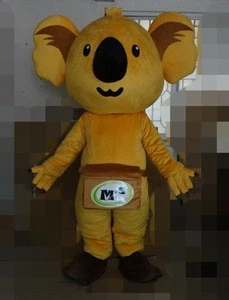 Adult size funny dress Koala bear mascot costume for festivals