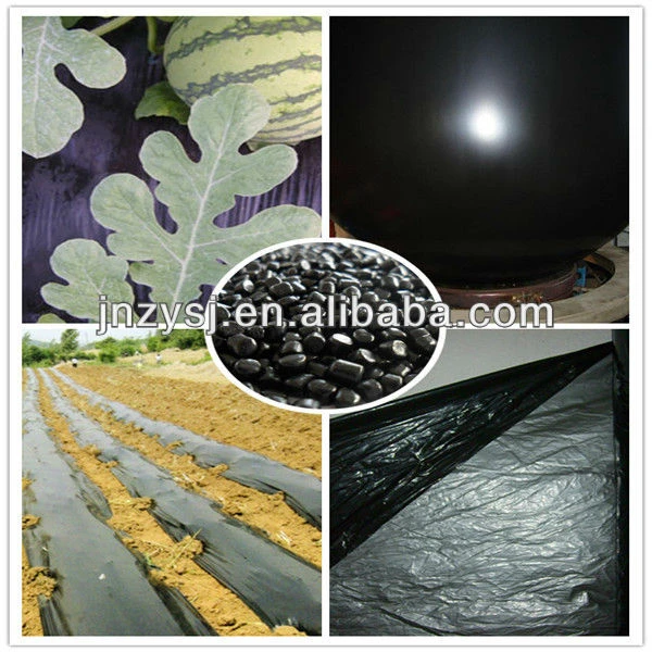 Agricultural mulch thin film black masterbatch for PE