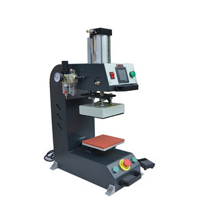 Air enenrgy 15x15cm flatbed sole position PU leather logo label printing digital heat press machine