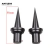 Airsoft AR15 M4 Tactical Gun Accessories Tactical 2pcs CNC Aluminum Alloy Spikes Feet Replacement of V8 Bipod Spikes for Hunting