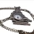 Import Alloy Sailing Boat Pendant Necklace Quartz Pocket Watch Antique Bronze Chains from China