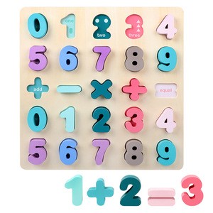 Alphabet Puzzle Set WOOD ABC Letter &amp; Number Puzzles for Toddlers 1 2 3 Years Old Kids Gift  Educational Learning Toys