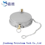 Aluminum API Dust Cap with Flat Gasket for 4'' API