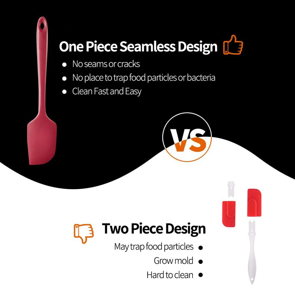 Amazon hot sale new perfect quality premium griddle spatula silicone set