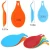 Import Amazon Hot Selling Nonstick Heat Resistant Colorful Silicone Kitchen Utensil Rest Ladle Spoon Holder Rest Kitchen Tools from China