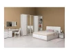 Ameli Ar-Deco Style Modern White Furniture Bedroom Set