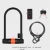 Import Anti theft Bicycle U Lock Cable Combination MTB Road Mountain Cycling Lock Steel Security Bike Locks from China