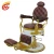 Import Antique reclining  Vintage Barber Chair  Luxury Barber Shop Furniture Man&#39;s Golden Barber Chair Hair Salon from China
