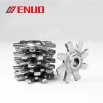 Asphalt concrete crack carbide router bit set