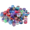 Assorted Colors Mixed Tube Round Disc Fimo Polymer Clay Beads For Buddhist Prayer Wrist Mala Bracelet