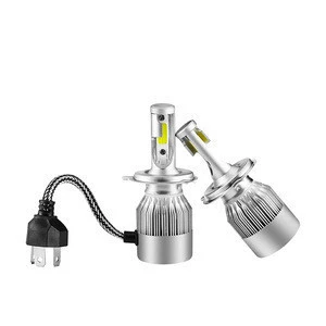 Auto Lighting System H4 8000LM Canbus Bulb Led Headlight 4 Sides