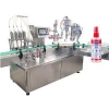 Automatic 75% Alcohol Pump Spray Round Bottle Filling Machine Production Line