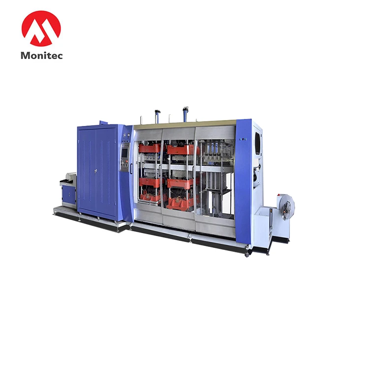 Automatic plastic vacuum forming thermoforming machine price for PP  pvc  pet hips