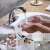 Import Automatic Sensor Touchless Bathroom Sink bathroom faucet accessories with Hole Cover Plate Chrome Vanity FaucetsHands from China