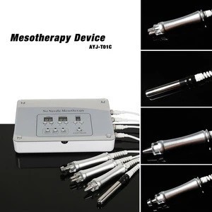AYJ-T01C High Quality Electroporation No Needle Mesotherapy Machine For Skin Whitening