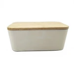 Bamboo Fiber Bento Lunch Box For Wholesale