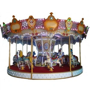 Baolurides 16p carousel amusement park rides chinese carousel china carousel horse sale
