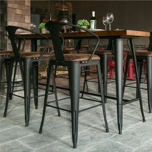 Bar Set Specific Use and solid wood Material bar furniture set