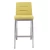 Import bar stool leather  counter stool with steel base from China