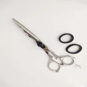 Barber Scissor Stainless Steel 6.5 Inches with Fixed Finger Rest