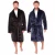 Import bathrobe xxxl 100% polyester floor length bathrobe microfiber plush fleece bath robe from China