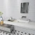 Import Bathroom Ceramic Art 3d White Mosaic Mural Tiles from China
