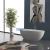 Import Bathrooms Free standing composite stone resin bath tub / solid surface bathtub from China