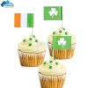 Beautiful Ireland green toothpick flags Irish Small Mini cake Particks Day  burger flag picks custom cocktail toothpick flag