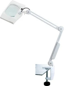 beautiful table type cold light magnifier with cover