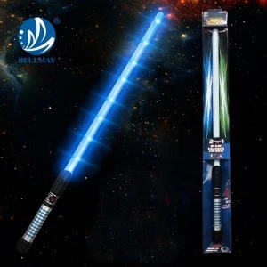 Bemay Toy China RGB Seven Colors Changing Blade LGT Starwars Dueling Kids Luminous Toy Laser Sword Lightsaber