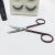 Import best products selling on amazon eyebrow makeup facial hair scissors for false eyelashes with customized paper pvc box package from China