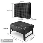 best sale cheap ningbo charcoal grill Garden BBQ Grill Folding Outdoor Charcoal Smoker imported portable charcoal grill