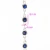 Import Best selling jewelry DIY chain three multi layer colors bead necklace from China