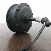 Bicycle hub 26 inch front wheel brushless dc geared small black color motor 250w 36v 24v