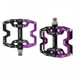 Bicycle pedal ultra light aluminum alloy 3 bearing lapping piece large surface mountain bike pedal wholesale