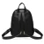 Import Black Friday 3 piece Set School Bags Black PU Leather Backpack For Women from China