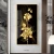 Import Black Gold Art Crystal Porcelain Abstract Decorative Wall Painting For Living Room Wall Home Decoration from China