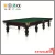 Import Black slates 12ft snooker billiard pool table solid wood with steel cushion from China