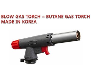 Blow gas torch model 707 (One touch piezo ignition) Blister packing / Made in Korea / Pistol design