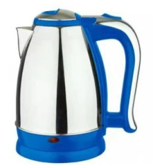 Blue household stainless steel kettle body stainless steel lid 1.8L electric kettle